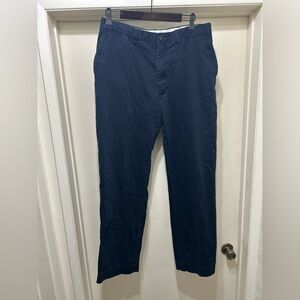Polo Ralph Lauren Prospect Chino Trousers Navy Mens 35W 32L 100% Cotton Preppy